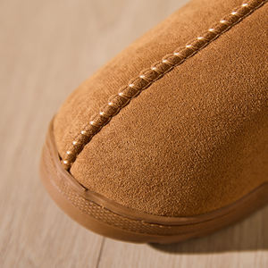 Yüksek kalite 2025 Pvc peluş Faux kürk kabarık bulanık kış rahat ayakkabılar kadınlar için sıcak yastıklı kızlar bayanlar slaytlar terlik - Product Image 2