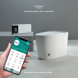 <span class=keywords><strong>Toilette</strong></span> intelligente haut <span class=keywords><strong>de</strong></span> gamme personnalisée en gros intelligente automatique <span class=keywords><strong>de</strong></span> luxe nouveau design intégré blanc affichage <span class=keywords><strong>de</strong></span> la température - Product Image 4