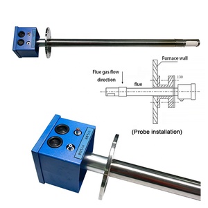 Sonde de zircone directe d'usine surveillance continue de l'oxygène dans la sonde d'analyseur de zircone o2 de gaz de combustion de chaudière - Product Image 3