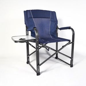 Lightweight <b>Folding</b> Beach <b>Chair</b> with Comfortable Side Table Durable Outdoor Furniture for Leisure Time for Beach Use - Product Image 3