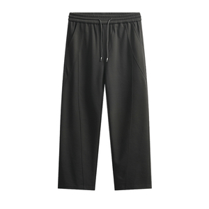 Pantalones casuales rectos con cordón para hombre primavera y otoño 2025 nueva moda Joker deportes pantalones de pierna ancha sueltos al aire libre correr Delgado - Product Image 5
