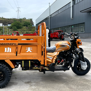 Motocicleta <span class=keywords><strong>de</strong></span> Doble Rueda Trasera con Sistema <span class=keywords><strong>de</strong></span> Descarga Hidráulica YGF150ZH-3, Triciclo <span class=keywords><strong>de</strong></span> Carga con Motor <span class=keywords><strong>de</strong></span> 300 CC <span class=keywords><strong>de</strong></span> Cilindrada - Product Image 4