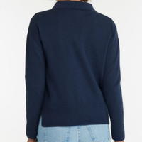 Pull en cachemire tricoté à col polo, design personnalisé, pour femme