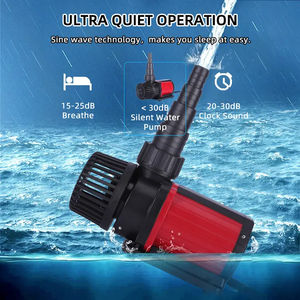 ปั๊มน้ำแบบจุ่มใต้น้ำ OEM ODM ใช้ไฟ AC 110-240V 75W 9000 ลิตร/ชม. ประหยัดพลังงาน เงียบพิเศษ ตัวเครื่องพลาสติกทรงกระบอก สำหรับสวนและตู้ปลา - Product Image 3