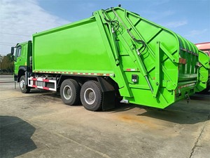 Howo <strong>Garbage</strong> <strong>Truck</strong> 22Cbm Trash Can Rear Loading And Compressing Waste Management <strong>Truck</strong> For Sale - Product Image 3