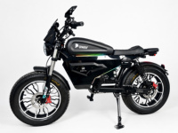 Vélo électrique à gros pneus OWAY SK-1 pour adultes, style cyclomoteur rétro, longue portée, haute vitesse