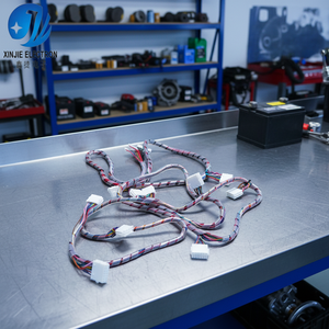 Kabel Harness Listrik Berlapis Timah Anti-Interferensi Khusus dengan Konduktor Tembaga, Berperingkat IP65 untuk Komputer Industri dan Sepeda Motor - Product Image 5