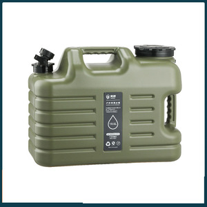 Seau de stockage d'<span class=keywords><strong>eau</strong></span> portable en plastique PE écologique avec robinet pour activités de plein air, randonnée, voyage et camping - Product Image 6