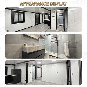 <span class=keywords><strong>Casa</strong></span> Prefabricada de Acero de Lujo, Tipo Granny Flat, Moderna, de 20/30/40 Pies, Expandible, con Baño y Cocina, para Villa AU - Product Image 3