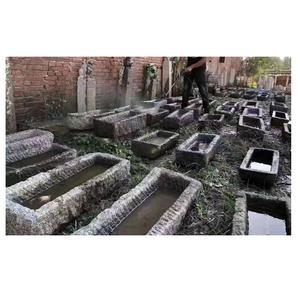 <span class=keywords><strong>En</strong></span> gros <span class=keywords><strong>Pas</strong></span> <span class=keywords><strong>Cher</strong></span> Antique Granit <span class=keywords><strong>Pierre</strong></span> de Porc Through Évier Pour Jardin Décoration - Product Image 1