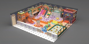 Salle de jeux éducative à thème <span class=keywords><strong>ferme</strong></span> avec jardin, verger, <span class=keywords><strong>bac</strong></span> à <span class=keywords><strong>sable</strong></span> et maison champignon pour garderies et maternelles - Product Image 4