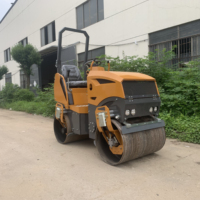 Compacteur Routier Polyvalent 1-1,5 Tonne et 0,3-0,5 Tonne, Meilleur Niveleuse d'Asphalte Vibrante Autoportée