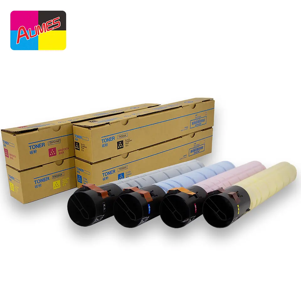 TN324 ตลับหมึกที่รองรับ TN-324 TN321 TN216 TN512 สําหรับ Konica Minolta Bizhub C258/C308/C368/C458/C558/C658 เครื่องถ่ายเอกสาร