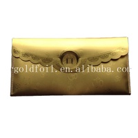 Offre Spéciale prix direct usine personnalisé feuille d'or mini pliant enveloppes