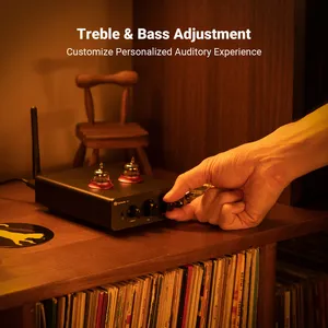 <span class=keywords><strong>Amplificador</strong></span> <span class=keywords><strong>de</strong></span> Tubos Fosi Audio P3 Azul 5.1, Preamplificador Estéreo HiFi con Válvulas <span class=keywords><strong>de</strong></span> Vacío y Control <span class=keywords><strong>de</strong></span> Tono <span class=keywords><strong>de</strong></span> Agudos y Graves para Altavoces Domésticos - Product Image 5