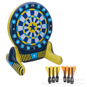 Inflatable PVC Dart Board Outdoor Throwing Game Toy For Adults And Kids 180cm Diameter Water Play Equipment - Product Image 3