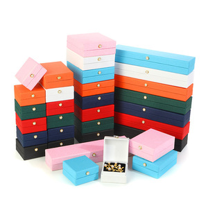 Custom Color Necklace Bracelet Gift Clamshell Jewelry Box Multi-Specification Jewelry Packaging <b>Paper</b> Box - Product Image 2