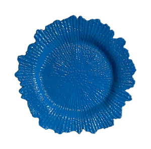 <span class=keywords><strong>Sottopiatti</strong></span> Dorati da 13 Pollici <span class=keywords><strong>Eleganti</strong></span> Piatti Decorativi in Plastica per Matrimoni e Cene - Product Image 2