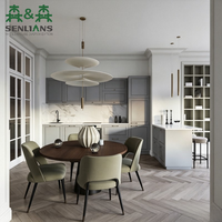 Meubles de cuisine modernes SLS Shaker sur mesure, design modulaire écologique, ensemble de meubles de cuisine intégrés de luxe