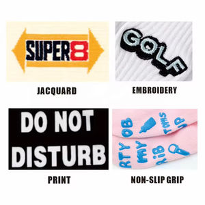 Calcetines deportivos de malla transpirable de alta calidad con diseño de logotipo propio único, para hombre y mujer, venta al por mayor directamente de fábrica. - Product Image 3