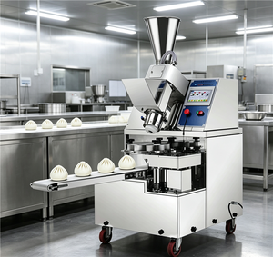 Machine automatique de fabrication de Baozi, machine commerciale de fabrication de pains vapeur avec fonction de remplissage et de façonnage - Product Image 3