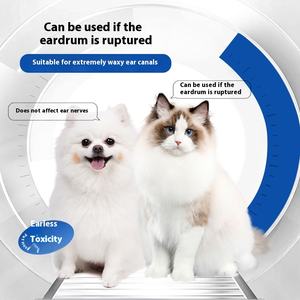 S7 Squalane Ear Wash para perros Terapia adyuvante antimicrobiana <span class=keywords><strong>de</strong></span> plástico <span class=keywords><strong>de</strong></span> baja irritación Promueve la reparación <span class=keywords><strong>de</strong></span> la piel y la seguridad del tímpano - Product Image 2