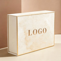 Boîte cadeau magnétique de luxe, grande, en carton rigide, pour chaussures, vêtements, cosmétiques, emballage personnalisé avec logo imprimé, boîtes d'emballage en carton