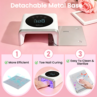 Lampe UV LED Professionnelle OEM ODM à Séchage Rapide 72W Rechargeable Sans Fil pour Ongles, Séchoir à Ongles, Lampe UV pour Vernis Gel