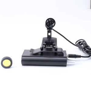 Lámpara LED Dental con Clip y Filtro, Brillo Ajustable, Luz Blanca Fría 5500-7000K, Cuerpo de Plástico, Certificación CE - Product Image 1