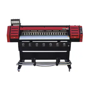 QK-1600/1800 большого формата XP600 не наносящих вред окружающей среде принтеров струйный принтер баннер печатная машина
