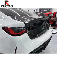 Tapa de Maletero Estilo CSL de Fibra de Carbono Seca para BMW G80/G81/M3/G82/G83/M4, Cubierta Trasera, Kit de Carrocería
