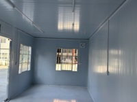 Dernier modèle de maison préfabriquée en conteneur pliable de 20 pieds, bureau en conteneur détachable, idéale pour l'élevage de poulets