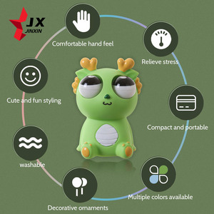 Nuovo prodotto 2025 divertente bulbo oculare Burst Stress relize giocattoli da spremere in Pvc Fidget Eye Popping Dragon giocattoli sensoriali per autistici - Product Image 4