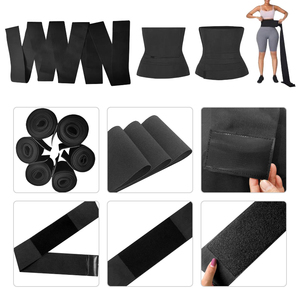 Dạ dày Tummy bọc giảm béo thắt lưng Tummy tông đơ Latex Polyester corset eo huấn luyện viên Shaper phụ nữ - Product Image 6