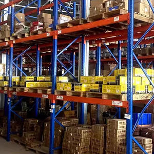 Sistemas de estanterías de almacenamiento de almacén con certificado selectivo de fábrica de estanterías de acero resistente - Product Image 4