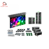 Pantalla LED Impermeable Muen HD P2.6 P3.91, Pantalla LED Móvil para Alquiler, Pantalla LED para Interiores y Exteriores ARD3.91