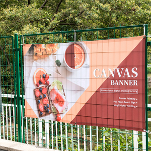 Lona de vinilo PVC ecológica con gráfico personalizado impreso, pancarta flexible para publicidad exterior en tiendas minoristas. - Product Image 1