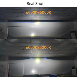 Accesorios para Automóviles, <span class=keywords><strong>Nuevo</strong></span> Proyector Láser Bi-LED TIR de Doble Prisma de 3 Pulgadas, Lente de 80W 7000LM Súper Brillante, Actualización de Faros Delanteros H4 para Audi - Product Image 5