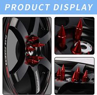 20pc M12X1.25 écrous de roue à pointes Tuner étendu 60mm roue/jantes pour Nissan Infiniti