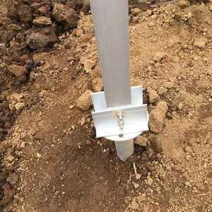 Vite di ancoraggio ombrello spiaggia in acciaio inossidabile in varie dimensioni misurata in pollici - Product Image 5