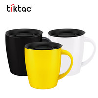 Tasse à café à Double paroi isolée sous vide, en acier inoxydable, 450ml, pour voyage, avec poignée, nouveau Design, de haute qualité