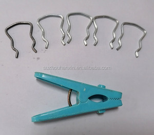 U Loại dây hình Thành thép khóa vải Pin <span class=keywords><strong>Clip</strong></span> PEG kẹp quần áo mùa xuân CuộN máy 1.5kw động cơ công suất cao 80-100pcs/phút - Product Image 5