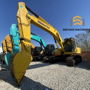 รถขุดโคมัตสึ PC350 นำเข้าจากญี่ปุ่น น้ำหนัก 35 ตัน พร้อมระบบ PLC และเกียร์บ็อกซ์ สำหรับงานฐานรากหนัก - Product Image 1