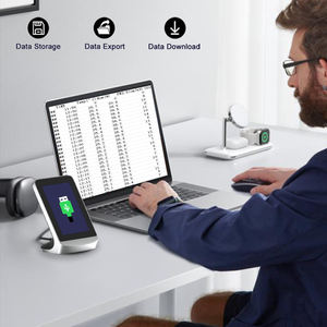 Veri iletimi ile DM72B çok fonksiyonlu gaz analizörü masaüstü <span class=keywords><strong>CO2</strong></span> monitör PM2.5 TVOC HCHO sensörü AQI hava kalitesi dedektörü - Product Image 2