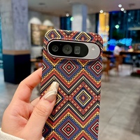 Coque de Téléphone Magnétique Haute Qualité Texture Fibre de Carbone Mate pour Google Pixel 10 Pro XL 7 8 Pro 9 Pro XL, Housse Rigide Antichoc