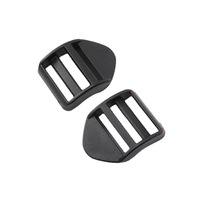 Boucle en plastique de curseur de serrure d'échelle personnalisée en usine 15mm 25mm 38mm pour sangles de sac à dos