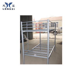 Новейшая двухъярусная кровать Отделяемая двуспальная кровать школьное общежитие металлические стальные двухъярусные кровати - Product Image 6