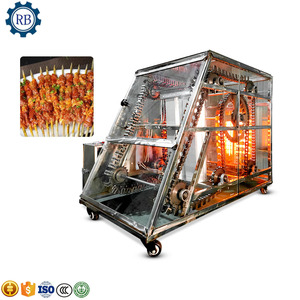 Machine à brochettes BBQ en acier inoxydable, Gril de barbecue, Machine à rôtir la viande - Product Image 5