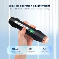 Draagbare plastic beauty gezichtsverzorging gezichtsverjonging handheld zuurstofbelletjes pen CO2 zuurstofapparaat