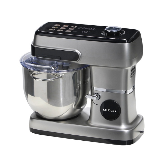 Customized 12L Home Kitchen Sokany Electric Food Mixer Standing Dough and Cake Mixer